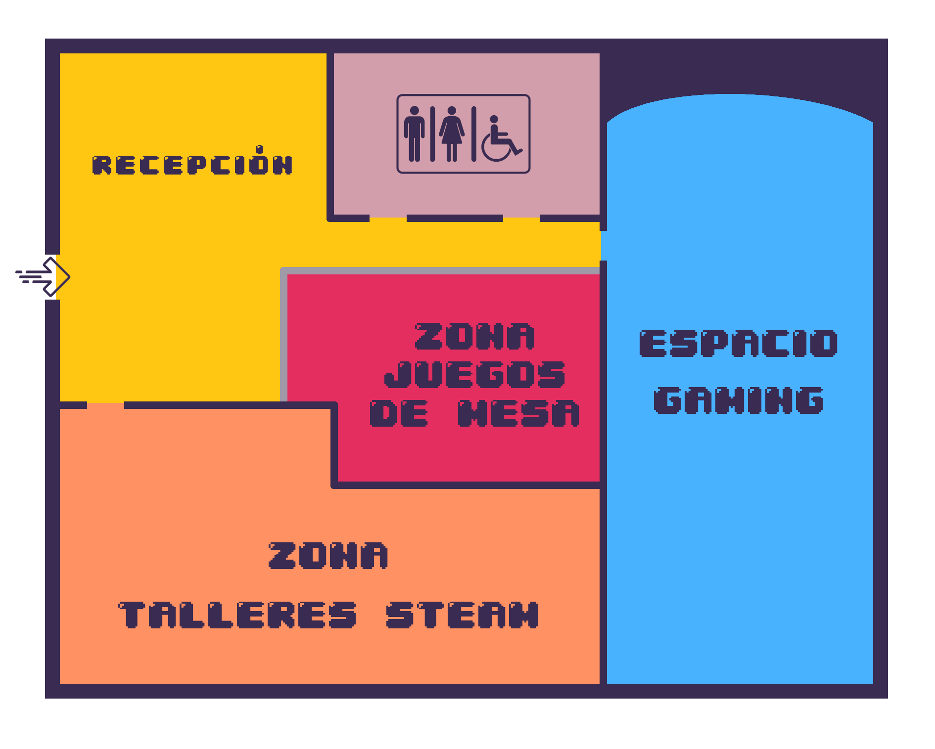 mapa del recinto